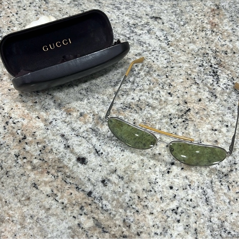Gucci Vintage Aviator Sunglasses
